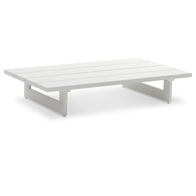 Rectangular Metal Outdoor Coffee Table
