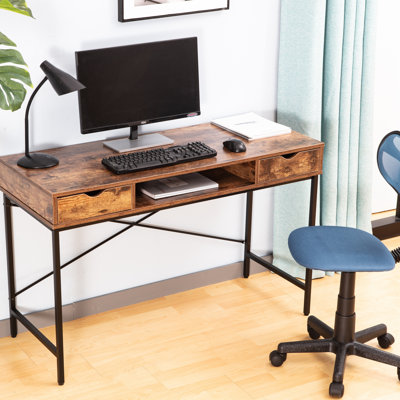 Chaise de bureau pivotante en filet à dossier bas avec réglage de la hauteur