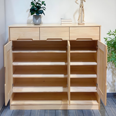 Modern simple furniture storage shoe cabinet