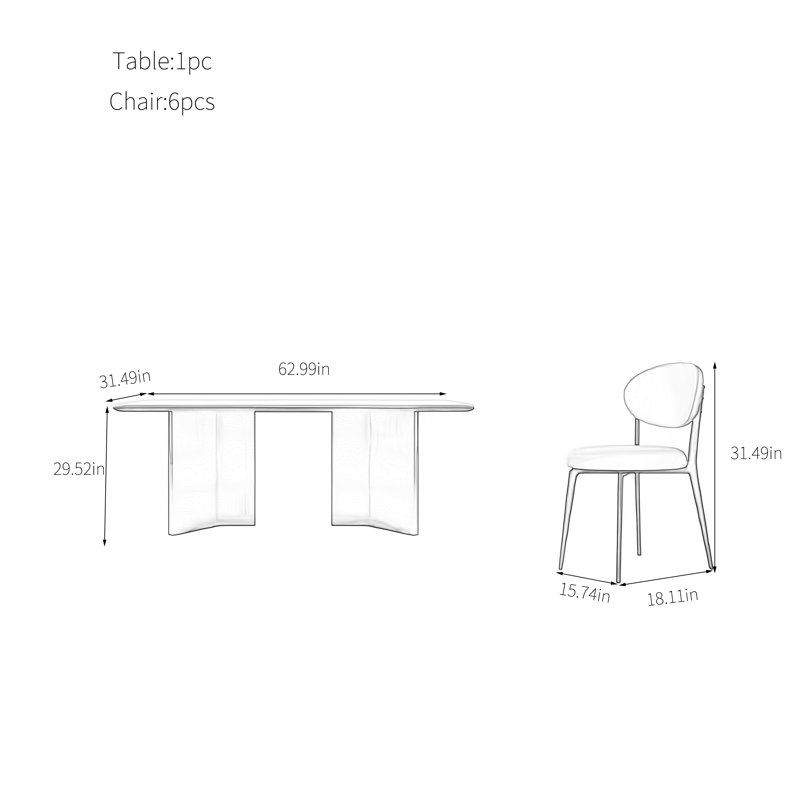 Pappano, H 29,52 po x L 62,99 po x l 31,49 po