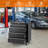 4 Compartment Tool Box with Drawers, Mobile Tool Cabinet with Key Lock for Garage Workshop-1060487493