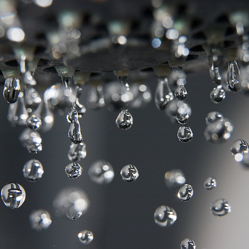 Background Of Water Falling - Wrapped Canvas Print, 30cm H x 30cm W x 3.8cm D