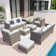 Wicker/Rattan 8 - Person Seating Group With Cushions