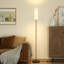 Lampe sur pied traditionnelle 69 "avec température tridimensionnelle 12W pour chambre à coucher