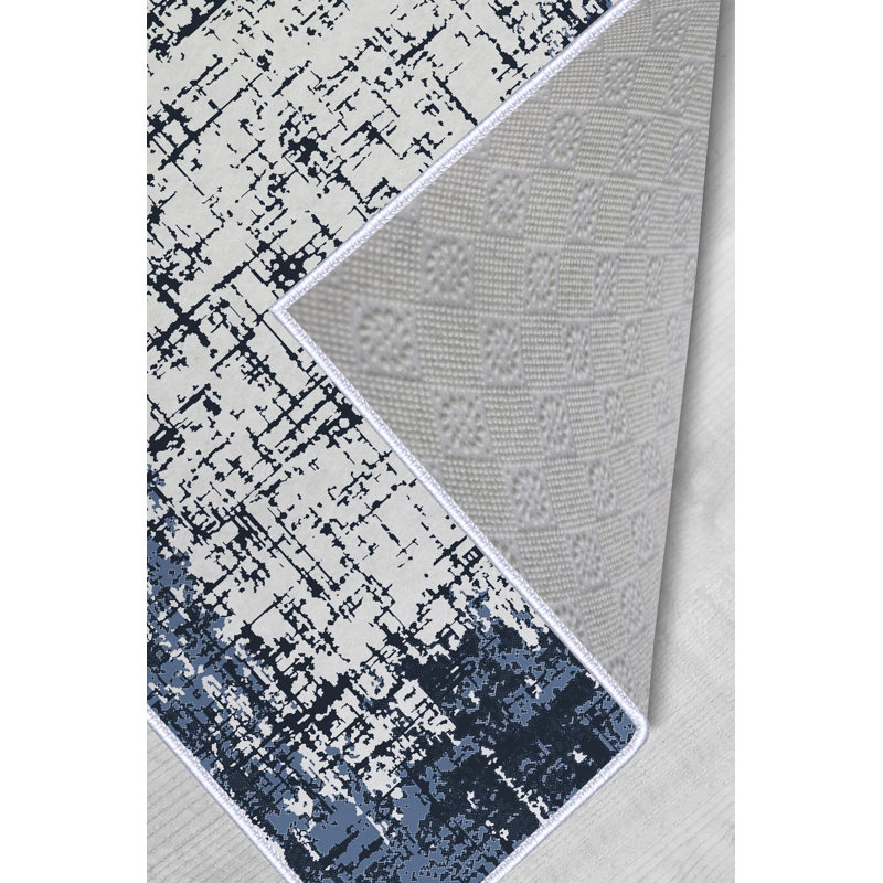 Premium Woven Carpet Area Rug, 5.9 x 9.2 ft, 100% Polyester, 650 g/m² | Antibacterial, Non-Slip Underside, 3D Digital Printing | Machine Washable, Soft Pile Height: 0.3 in | Perfect for Living Room & Bedroom Decor