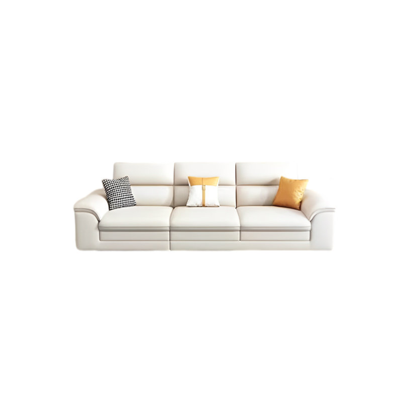Modern simple comfortable row sofa, 35.42" H x 102.36" W x 37.4" D
