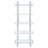 Colfax Clear 5-shelf Bookshelf