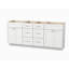 Base de meuble-lavabo double 78 po Disar-111753631
