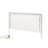 White Finish Queen Bed W/Led