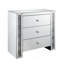 Table de bout, table de chevet avec 3 tiroirs-1692791014