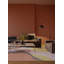 Tapis en polyester tissé à la machine rose pétale-88636678