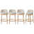 Beige Seat/Natural Frame selected