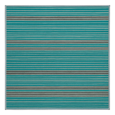  Tapis lavable rayé gris clair Aqua