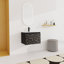 Meuble-lavabo mural 24 po avec lavabo en céramique