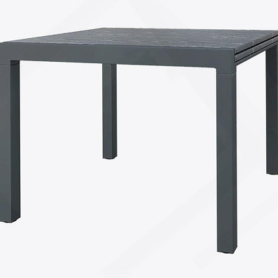 Outdoor Table,Aluminum Frame Rectangle Outdoor Table