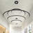 Circular 5 - Light Dimmable LED Tiered Chandelier-85038788-85038792-86898770