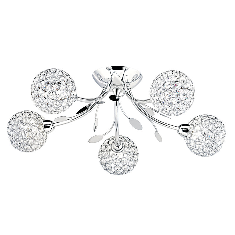 Blackmon Flush Mount, Chrome