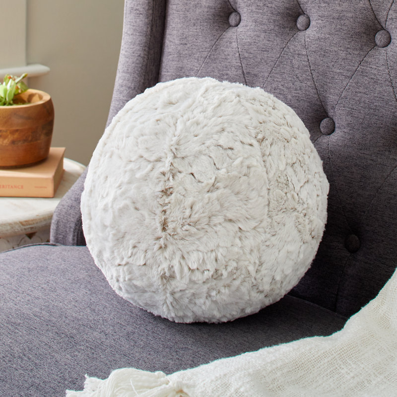 Solid Colour Throw Pillow, 12" x 12"