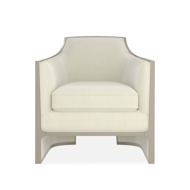 The Cat's Meow Chair, White Velvet