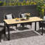 Rectangular 6 - Person Outdoor Table-1259674176