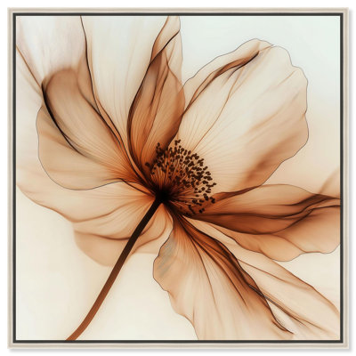 Décoration murale en toile «Fragile Elegance I» par Art Remedy