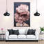 «Lady Peony» sur toile-1258713905