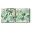 Palm Montage I - Ensemble de 2 reproductions d'art sur toiles tendues-1460896737
