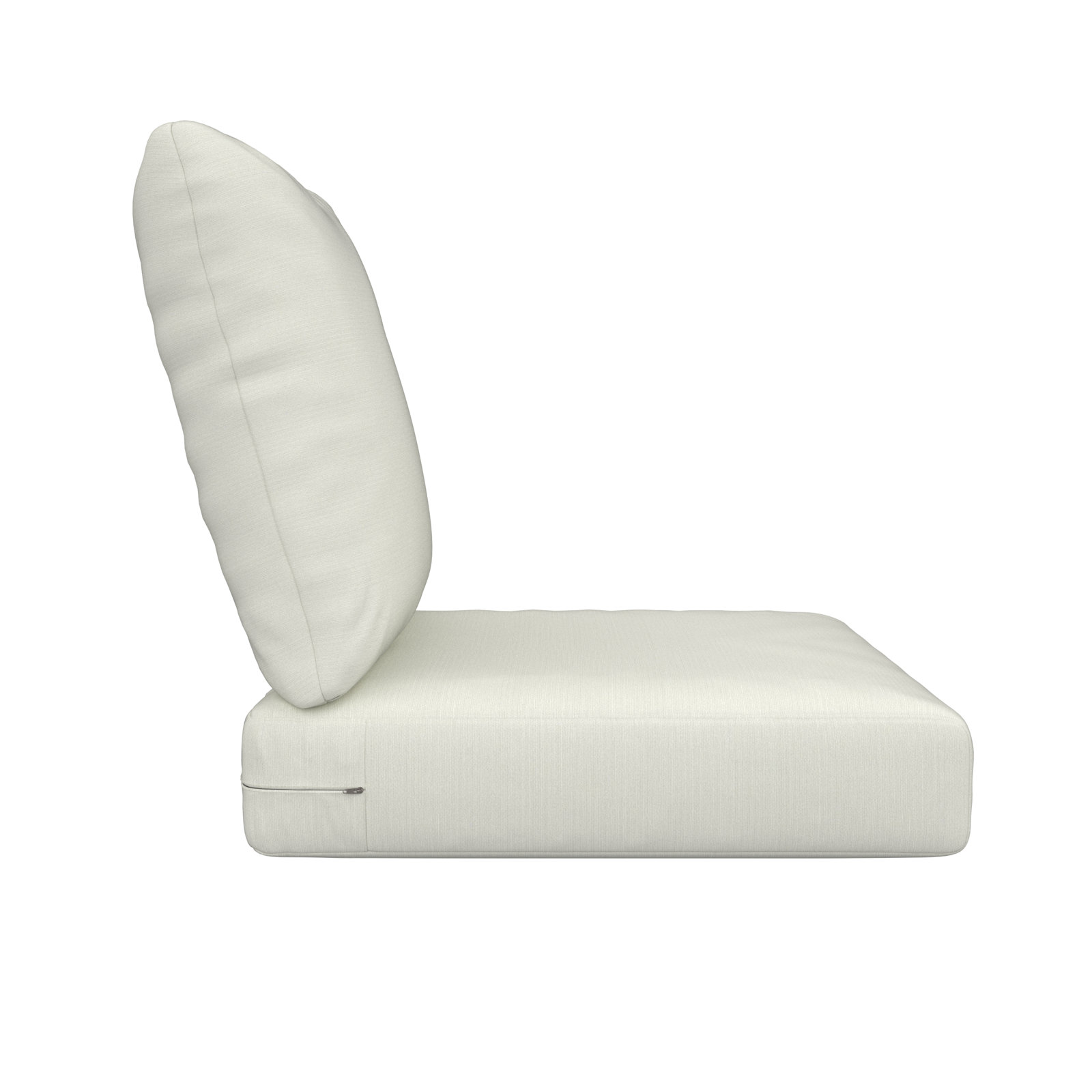 Amala 22" Sunbrella® Seat and Back Cushion, Canvas Natural Sunbrella® Canvas