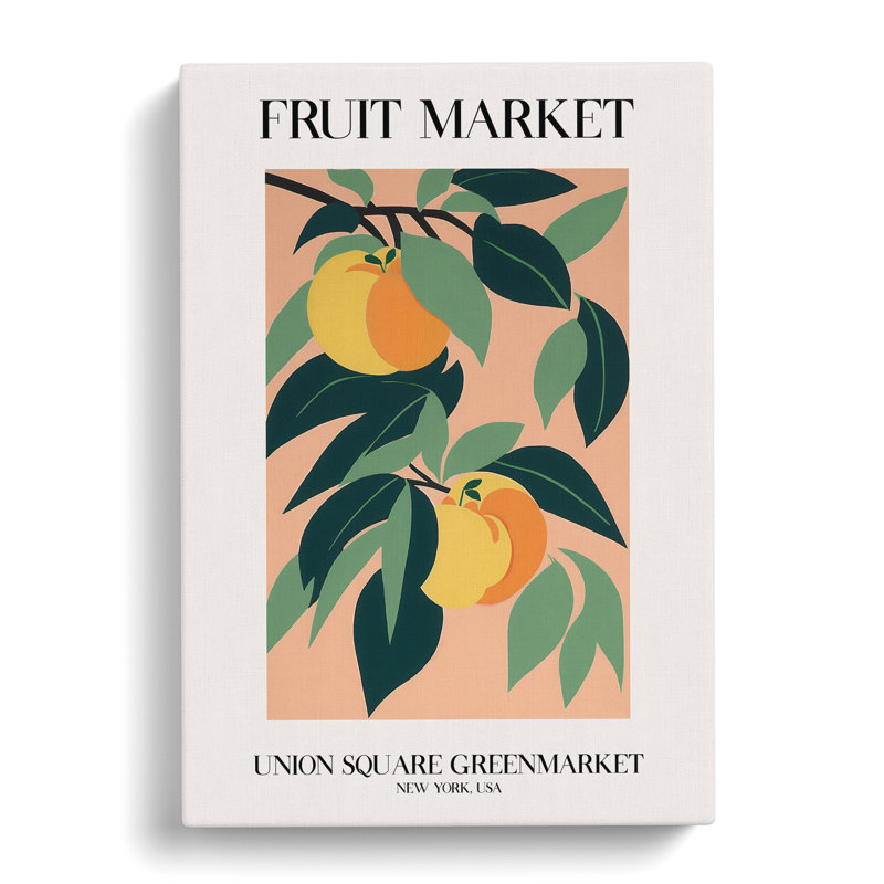 XMKTMKT-648 Union Square Fruit Market Exhibition 6 - Wrapped Canvas Print, 50cm H x 35cm W