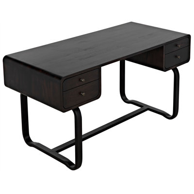 Voltes Solid Wood Writing Desk