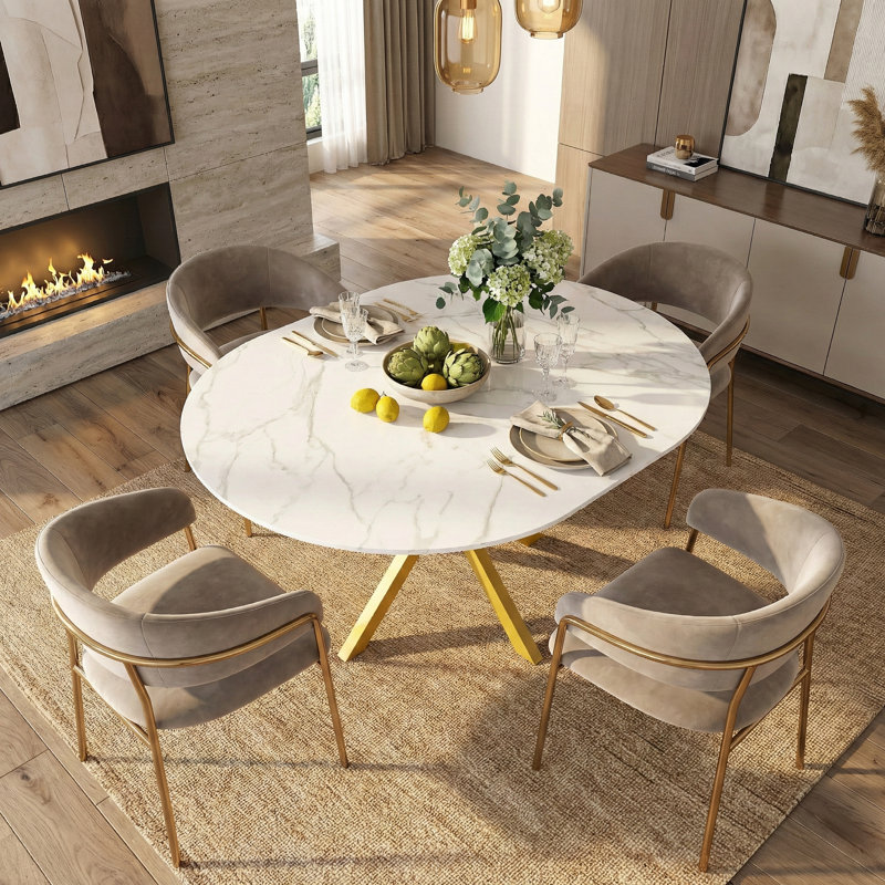 Table de salle à manger extensible Modern Modern