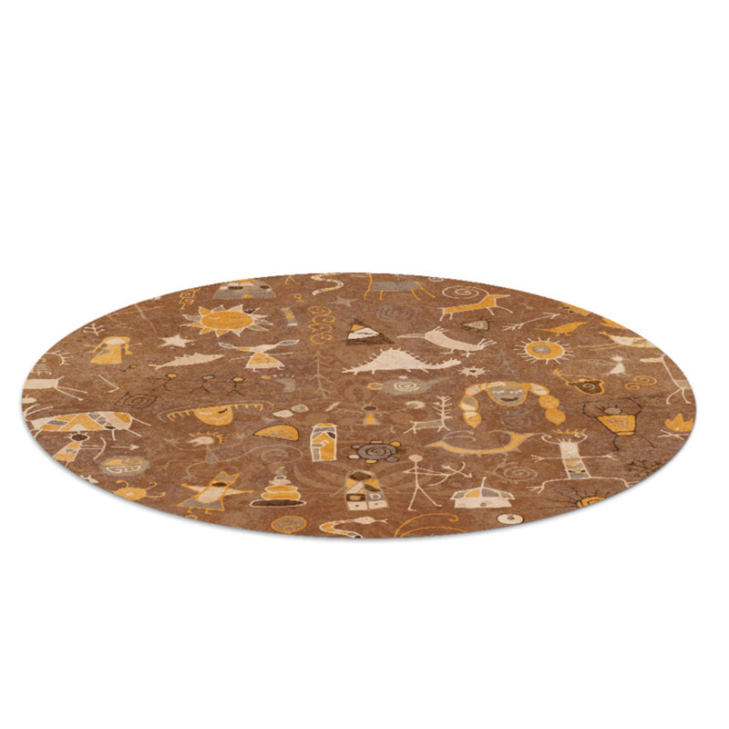 Seder Hard Floor Straight Round Chair Mat