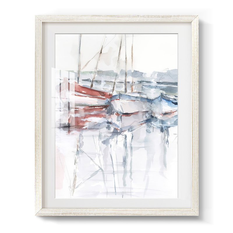 Encrier Intersect I - toile tendue avec châssis, 28.5" H x 20.5" W, White