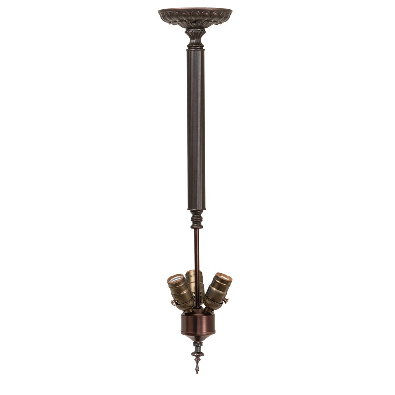 16" Wide Tiffany Rosebush Pendant