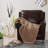 Donna Sharp Mink Chenille Knit Woven Throw-1541640236