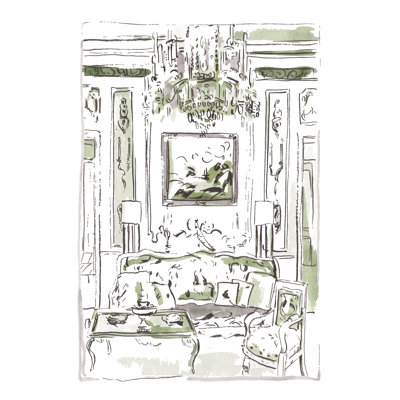 The Vintage Room I by Melissa Wang - Wrapped Canvas Print