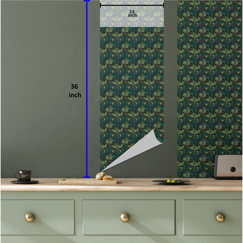 Bowmans Roll, L 36 po x l 13 po, Vert fougère / vert jade