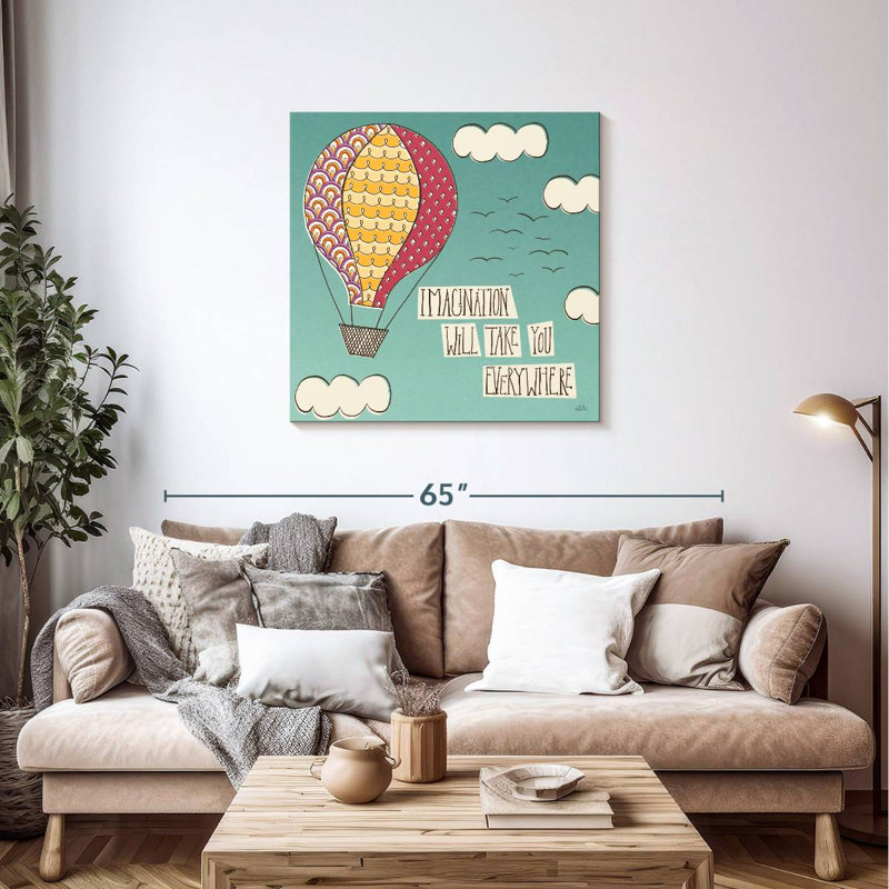 Tergel Up Up And Away Imagination Bright, 36" H x 36" W