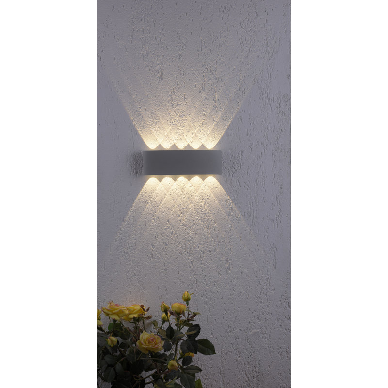 Cab Matte Black 25Cm H Hardwired Outdoor wall light with arm