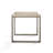 Stone Top End Table