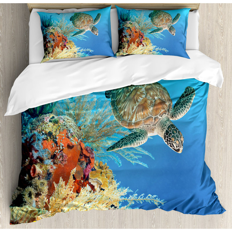 Coastal Duvet Cover, Queen