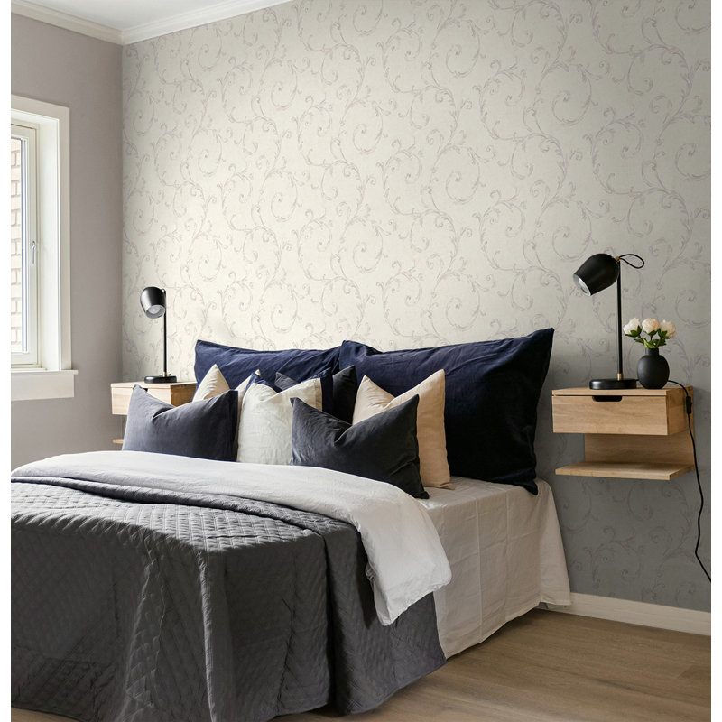 Seabrook Designs Fountainbleu, Fumée lavande pâle