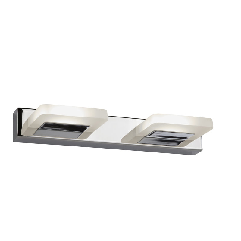 Adainville Chrome LED Flush Mounted Sconce