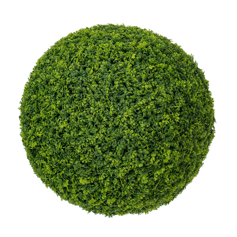 Artificial Mini Leaf Ball UV, 15" H x 15" W x 15" D