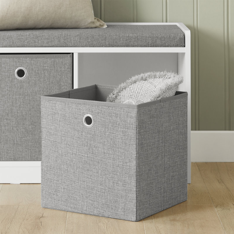 Anson Polyester Upholstered Storage Bench