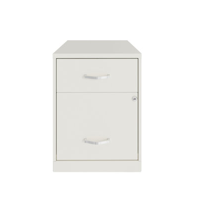Skieler 18'' Deep 2 -Drawer File Cabinet with Accessory Drawer