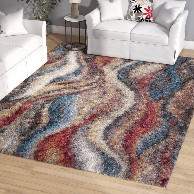 Tapis abstrait Delma Performance, Rectangle 10 pi x 14 pi