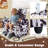 Kids Recliner with Cup Holder with Adjustable Backrest & Footrest Zebra-23552785