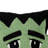 Frankenstein Monster Halloween Shaped Pillow