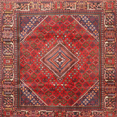 Tapis de style oriental rouge